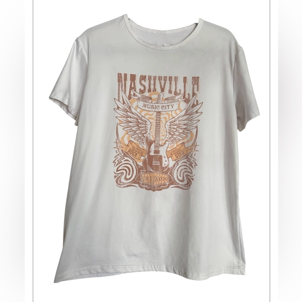 Nashville Music City Graphic T-Shirt
